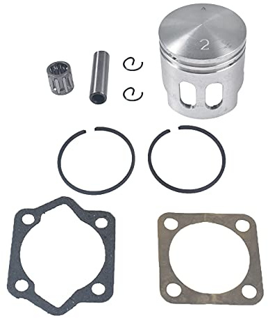 HePbak Kolben for 80 cc 66 cc Windowed Piston Upgraded motorisiertes Fahrrad motorisiertes Fahrrad nur for 80/66 cc Motor-Kits mit niedrigem Loch (Bausatz)