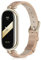 Xisair Armband für Xiaomi Smart Band 8/9 / 10 Lederarmband, Leichtes, Weiches und Bequemes Lederarmbänder Zubehör für Miband 10 & 9 & 8 Armbänder für Frauen Ersatzband