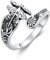 Libelle Sonnenblume Löffel Ring Sterling Silber Einstellbare Daumen Ringe Victorian Vintage Boho Sie sind mein Sonnenschein Blume Schmuck Geschenke für Frauen
