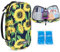 YOUSHARES Insulin Kühltasche mit 2 Kühlakku - 21*11.5*6CM Tragbar, aber großes Fassungsvermögen Medikamenten Etui für Diabetiker Halten Sie die Vorräte Sicher und Kalt Diabetes Tasche (Sonnenblume)