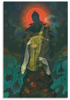 Anime-Poster, Suguru Geto, Poster, Druck, Kunst, Wandgemälde, Leinwand, Poster, moderne Schlafzimmer-Dekoration, 20 x 30 cm