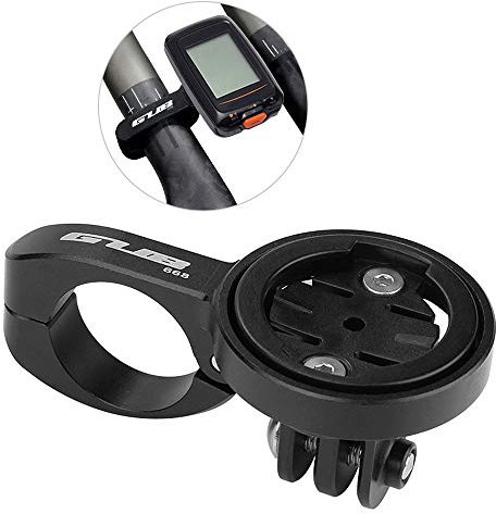 Sunydog 22.2mm Bicycle TT Handlebar Computer Mount with 4 Adapters for Garmin for Bryton for Cateye for Sports Camera