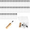 Replacement Nail Polish Brush Kit,66 PCS Soft Bristles Nail Brushes with Handle Nail Dust Brush for Nail Art Design Clean up Acrylic Application