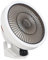 Pssopp Small Wall Mount Fan, Remote Control Mini Oscillating Fan 3 Speed Mode Wall Fan for Summer Ideal for Home Office Use