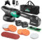BATOCA 21 V Akku-Polierer für Autos – 2,0 Ah Lithium-Batteriebetriebenes Auto-Puffer-Set, 4500 U/min Orbital mit Pads & Polierpads, Reinigungsbürste – Professionelles Auto-Detailing-Werkzeug