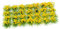EPIGEIST Miniature Artificial Grass Tuft Decorazione Per Paesaggi Miniatura Di Fiori Artificiali Per Giardini Fatati Modelli Ferroviari e Scene Di Gioco Confezione
