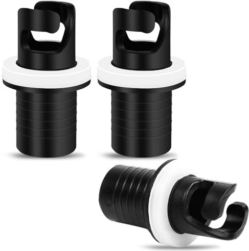 SENLINLIN Lot de 3 Adaptateurs de Valve, Embouts pour Pompe à Air pour Bateau Gonflable, Sup & Kayak, Adaptateur Universel Robuste et Antifuite pour Valve à Air