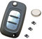 DIY Kit – für Renault Clio Kangoo Megane Modus 3 Tasten Fernbedienung Schlüssel Renovieren