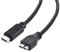 AAA PRODUCTS | USB C Hard Drive Cable (USB C to Micro USB/Micro USB 3.0 to USB C) - Works with Portable/Desktop Backup Drives and more (2M)