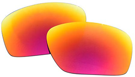 SOODASE For Oakley Scalpel Sunglasses Red Polarized Replacement Lenses