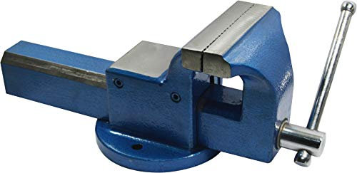 SAUDA HT610002 Paralleler Schraubstock, blau, 150 mm