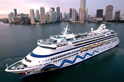 LIXANG EIN Riesiges Kreuzfahrtschiff 5D DIY Diamond Painting Cross Stitch Stickerei Home Decoration 40x50cm