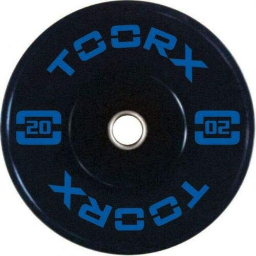 Toorx Hantelscheibe Olympisch Bumper Training 20 kg - Loch 50 mm