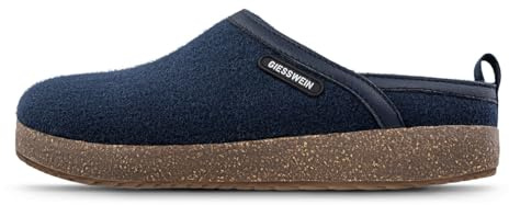 Giesswein Hausschuhe Wool Clog - Filz Pantoffeln für Damen & Herren | Warme, bequeme Unisex Slipper mit rutschfester Sohle – Filzpantoffel zum Hineinschlüpfen für drinnen & draußen