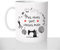 Mug-Cadeau Mes Rêves Sont Cousus Main - Tasse Café Thé Idée Cadeau Original Femme Couture Couturière Message
