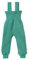 Strick-TRÄGERHOSE Neugeborene & Kleinkind – 100% Bio-Merino – atmungsaktiv, warm Unisex Gr. 50 – 104 - nachhaltig & fair – mit hohem Bund - Made in Germany | Mint Gr. 86-92