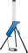 as - Schwabe CENTRA 360° LED Lichtsäule 70 W, 7000 Lumen - mobiler Tower Baustrahler 135 cm - 1,8 m Kabel mit Stecker - Arbeitsleuchte klappbar - zusätzliche Schutzkontaktsteckdose - IP44, 46373