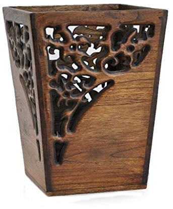 SUNESA Poubelle Cuisine Poubelle Vintage créative ne Peut Pas Couvrir la Poubelle Accueil Salon Chambre à Coucher Cuisine Poubelle Poubelle/Poubelle Bin (Color : A)