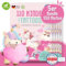 MeinBaby123® 550 Hautfreundliche Einhorn Tattoos | Geschenke | Hauttattoos für Mädchen Prinzessin & Fee | Mitgebsel Kindergeburtstag - Vegan & Made in Germany (5er Set & Fee)