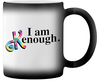 I Am Kenough Fun Trend Meme New Trend Fun Lustig Black Magic Tasse Mug
