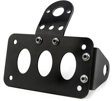 Number Plate Holder For Harle&y Sportsters Bobber Chopper Rear Motorcycle Side Mount License Number Plate Bracket Motorbike Registration Plate Holder