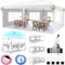 HOTEEL Faltpavillon 3x6 Pavillon Wasserdicht Stabil Winterfest mit 6 Seitenteilen & 4 Sandsäcke, Partyzelt Faltbar UV Schutz 50+ Höhenverstellbar, Pop up Gartenpavillon für Hochzeiten, Freien, Weiß