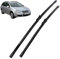 Scheibenwischer vorne Wischerblätter für VW Golf 5 2005–2009 24+19 Autowischerblätter