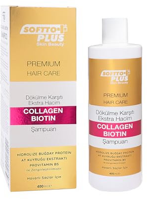 Softto+Plus Kollagen Biotin Shampoo – Volumen & Kraft für gesundes, volles Haar