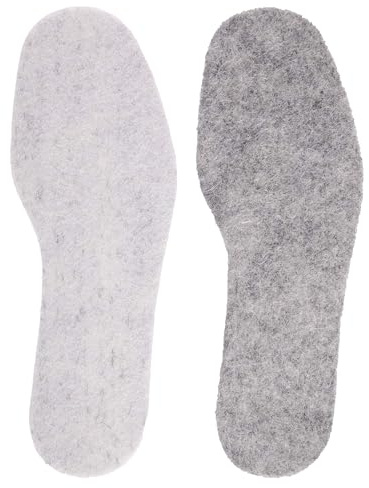 2GO Einlegesohle Filz Zuschneidbare, Wärmende Filzsohle für Schuhe Größe 36-47