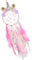 Bunte Feder Traumfänger,Einhorn Traumfänger Traumfänger Kinder Traumfänger Basteln Mädchen Großer Dreamcatcher Dream Catcher für Mädchen Kinder Kinderzimmer Schlafzimmer Segen Geburtstagsgeschenk