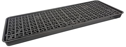 100 x 40cm Bunded Drip Tray | Durable 15L Spill Containment Solution Made from Recycled Polypropylene – Ideal for Industrial and Workshop Use