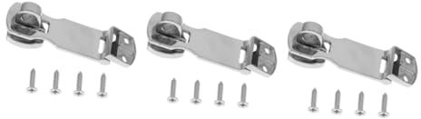 Gatuida 3stücke Türschloss Hasp Latch Mit Drehverschluss Marinequalität Für Schwere Türen Und Tore Für Yacht Und Gartenanwendungen