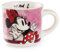 Egan Mini tazza da 80 ml, motivo: MICKEY I AM & MINNIE I AM, tazza da collezione in porcellana fine, adatta al microonde e alla lavastoviglie, regalo per gli amanti del caffè e del tè (Minnie Pink)