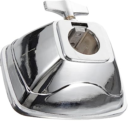 Sosoport 1 Satz Bullhead Hanging Drum Seat Drum-Kit-Versorgung Zubehör Schlagzeug Instrument Stand Hardware-Halterungen für die Trommelbasis Trommelhalter Metall Silver