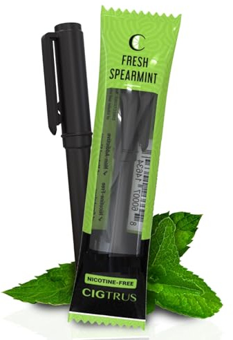 Cigtrus Tobacco-Free, Nicotine-Free Smokeless Air Inhaler - Non-Electric | Oral Fixation Relief Aid | Habit Replacing Breathing Stick (Green)