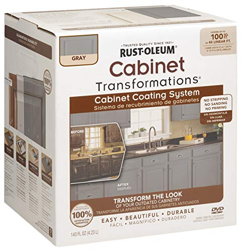Rust-Oleum 302137 Cabinet Transformations Premix Kit, Small, Gray