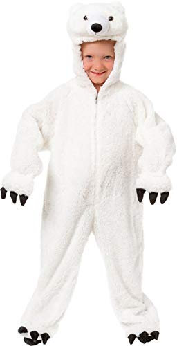 Kostüm Zubehör Eisbär Overall Karneval Fasching Gr. 116/128