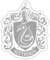 Spreadshirt Harry Potter Slytherin Banner Wappen Sticker, max. 10 x 10 cm, 10 x 10 cm, Mattweiß