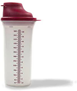 Tupperware Backen Mix-Fix 600 ml Shake-It lila Shaker Mess- Mixbecher Shaky 38367