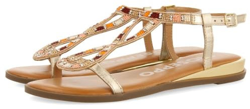 GIOSEPPO Oakley, Sandali Donna, Oro, 36 EU