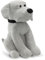 niedlicher Türstopper Türpuffer Hund beige oder braun 23cm Türsack - der süße Helfer im Alltag - Bodensack oder Fensterstopper (beige)