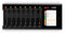 LIMETA R8 Akku Ladegerät für AA und AAA Batterien, 8-Slot Batterieladegerät mit USB Typ-C QC3.0 Schnellladefunktion und LCD Display, Automatische Akku-Typ-Erkennung, Verfügt über eine Entladefunktion