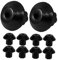 Hoement 16pcs Slip Mats Replacement Grate Feet for Gas Stove Stove Guard Feet Pads