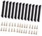 12x 45 Degree Angle Support Brackets Inside Joint with Screws Connector Braces Steel Corner Brace Pergola Brackets for Cabins