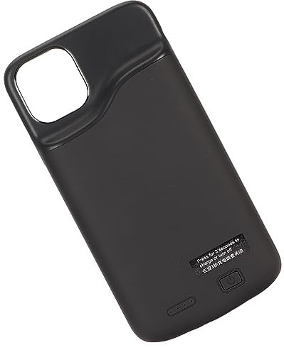Rankomu Phone Battery Case Phone Battery Case for iPhone 11 Pro Max 6.5in, 6000mAh Rechargeable Charging Cover, Slim Protective Battery Case, Black