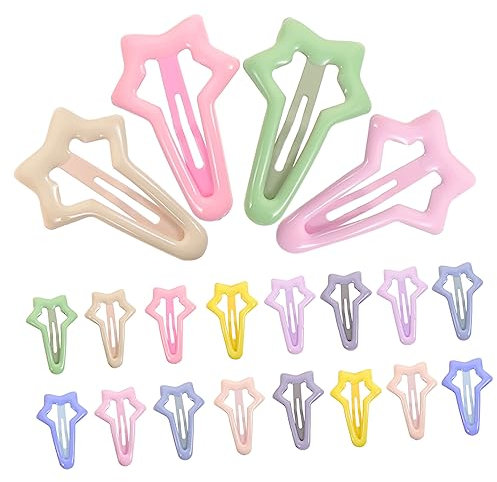 AUTSUPPL 20pcs Cute Hair Clips for Boys and Girls Cream Hairpins for Girls Lovely Accessories for Toddlers for Festivals and Everyday Wear