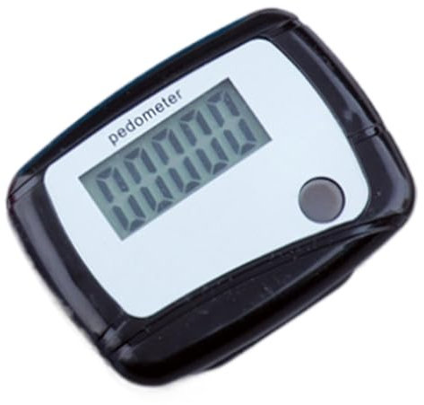 Einfacher Schrittzähler mit Clip - einfache Pedometer und Lanyard | Outdoor -Aktivitäten Fitness -Tracking -Tool zum Joggen, Wandern,