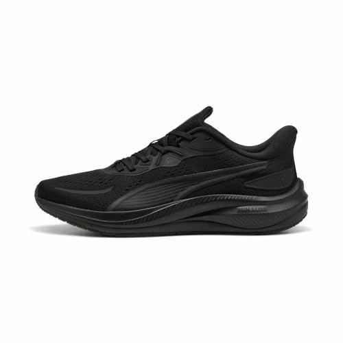 Puma Skyrocket Lite Adult Unisex Straßen-Laufschuh, 2 Black-Matte Silver, 44