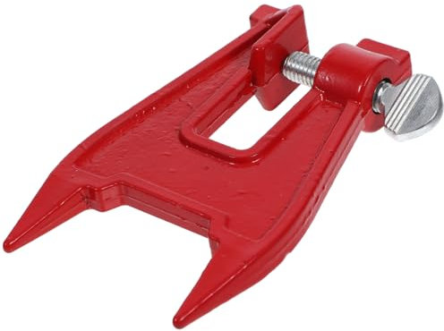HIAKDOFT Kettensägen Schärfhalter für Unterwegs Tragbarer Schraubstock für Kettensägen Kompakter Stumpfschraubstock Präzise und Robuste Verarbeitung Zubehör