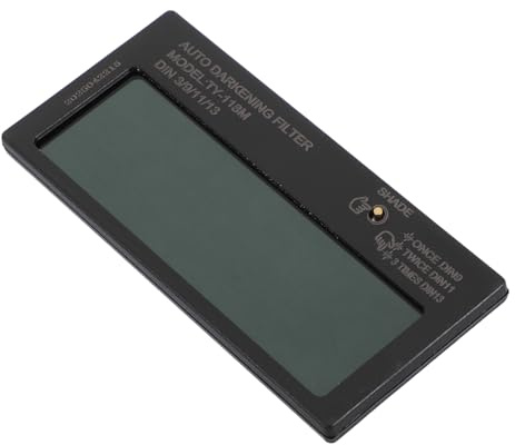 Veemoon Auto-darkening Welding Lens for Helmet Masks -powered Darkening Filter Welding Face Mask Lens Light Filtering Glass and Visor Use